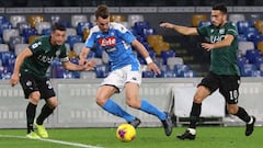 Napoli - Bologna (1-2): resumen del partido y goles