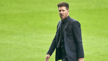 Simeone, en Bala&iacute;dos, en la temporada 2020-21. 