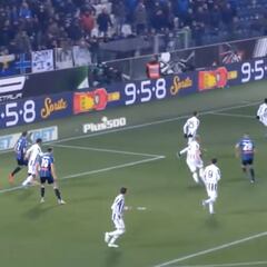 La jugada de Malinovskyi que sufrió Cuadrado en defensa