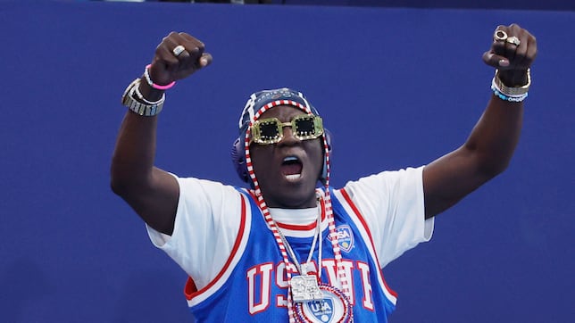 Who is Flavor Flav and what is his connection to the USA water polo team?