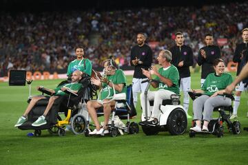 Saque de honor de Unzué.