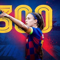 Alexia Putellas entra en el club de los 300 partidos de azulgrana