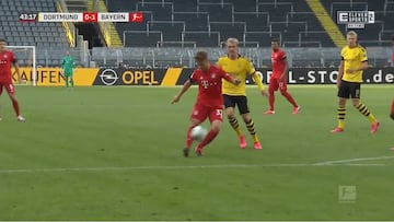 El golazo de Kimmich que sella el clásico ante el Dortmund