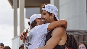 Fran Bowtie, el escudero de Pitufollow que corre durante 39 horas