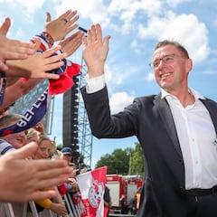 Rangnick será técnico y director deportivo del Milán, según Bild