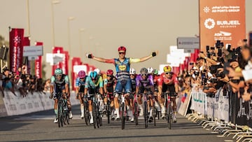 Así quedaron los colombianos en la etapa 5 del UAE Tour 2026: clasificación y posiciones