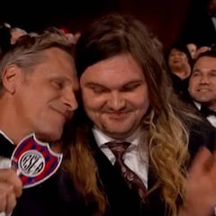 Viggo Mortensen llevó su pasión futbolera a los Oscar
