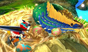 Captura de pantalla - Monster Hunter Stories (3DS)