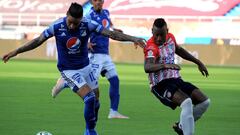 Junior de Barranquilla venci&oacute; 3-2 a Millonarios en el Metropolitano y se lleva la ventaja en la semifinal de ida. La vuelta ser&aacute; el pr&oacute;ximo domingo