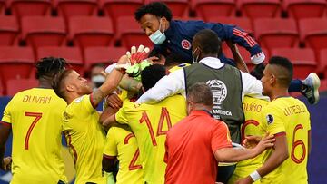 Uruguay 0 (2) - (4) 0 Colombia en vivo online: Resultado, resumen y goles