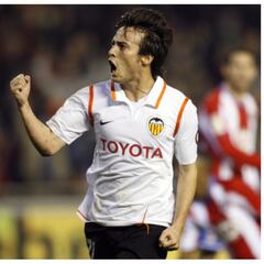 Tributo en Mestalla a David Silva