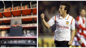 Tributo en Mestalla a David Silva