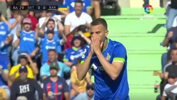 Madridista de cuna y tienes la oportunidad de mandar al Barça a la lona: no se creía lo que falló