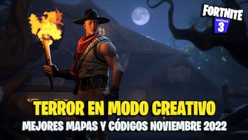 Mapas de terror en Fortnite: mejores códigos noviembre 2022