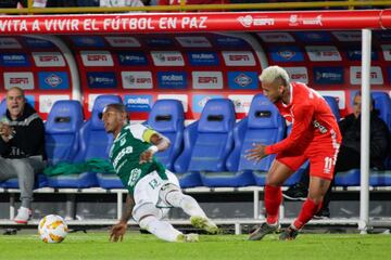 América de Cali enfrentó al Deportivo Cali en el primer clásico del Valle del Cauca en el año 2020 en el Torneo ESPN en el estadio El Campín de Bogotá.