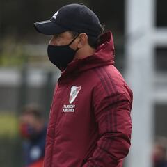 Gallardo alcanzó los 300 partidos como técnico de River