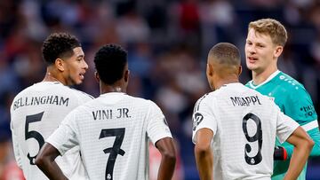 La secuencia de quién iba a tirar el penalti entre Bellingham, Mbappé y Vinicius: van a alucinar