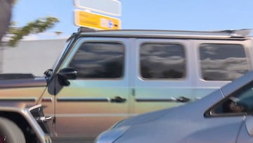 Susto en Valdebebas: Areola a punto de provocar un accidente con su coche