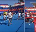 Ferrer y Azarenka comparten con niños de Guerrero