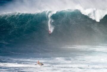 Jaws Surf Break, Haiku, Hawái (EEUU). 