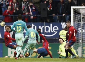 Osasuna-Barcelona en imágenes