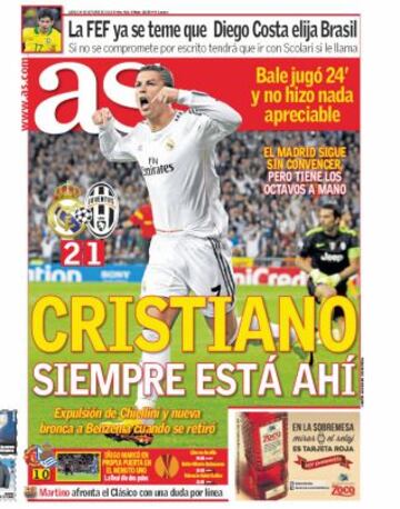 Las portadas de AS de octubre