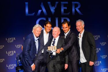 Federer y Nadal jugarán el dobles de la Rod Laver Cup, la Ryder del tenis