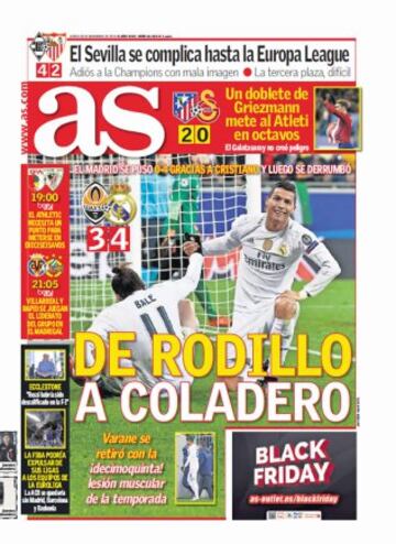 Las portadas de AS de noviembre