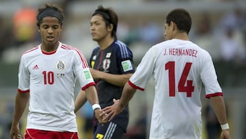 Los partidos oficiales de México contra Japón