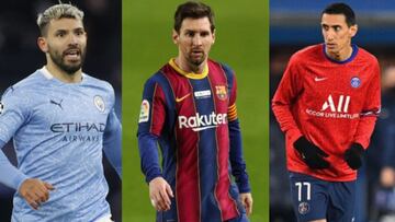 Messi, Agüero y Di María, oportunidad de mercado