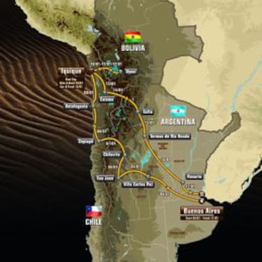 La edición del Dakar 2015 eleva su techo y también su dureza