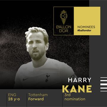 Harry Kane, jugador del Tottenham.