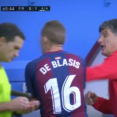 Lío monumental en Ipurua: Mendilibar acabó a empujones con su jugador