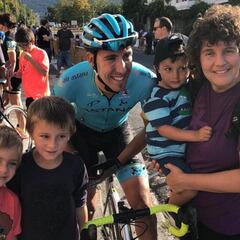 Omar Fraile participó en el ciclocross de Orduña