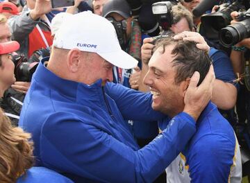 Molinari, con Thomas Bjorn.