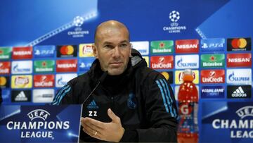 05/12/17 RUEDA DE PRENSA ZINEDINE ZIDANE ENTRENADOR REAL MADRID 