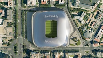 Proyecto del nuevo estadio Santiago Bernabéu.