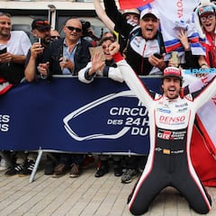 Fernando Alonso llegó al pesaje de Le Mans: "Será emocionante"