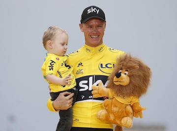 Tour de France winner Britain's Chris Froome