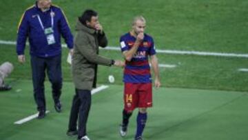 Luis Enrique y Mascherano.