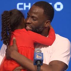 Watch: Sweet scene with Draymond Green’s kids