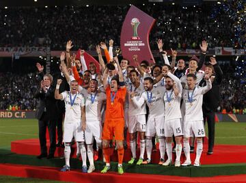 La final del Mundial de Clubes de 2014 se disputó en el estadio de Marrakech. Enfrentó al Real Madrid ante el San Lorenzo, y el equipo blanco venció por 2-0.