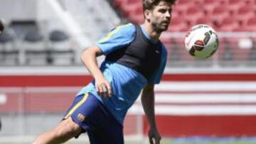 Piqué: "Espero que el club actúe con la sanción de las esteladas"