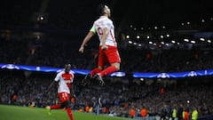 El City remonta y gana 5-3 al Mónaco, con doblete de Falcao