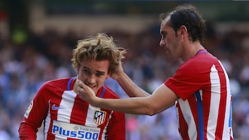Griezmann ready for daughter's godfather Godín in Russia