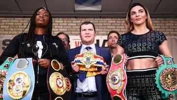 Claressa Shields y Christina Hammer.