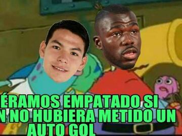 Los memes celebran el debut con gol del Chucky Lozano