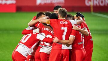 El Girona rentabiliza sus goles: si marca no pierde