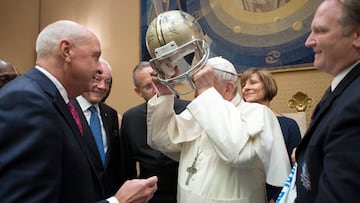 Papa Francisco y la NFL, una reunión para promover el trabajo en equipo