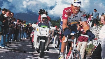 Les Arcs: una nube delante de los ojos de Miguel Indurain